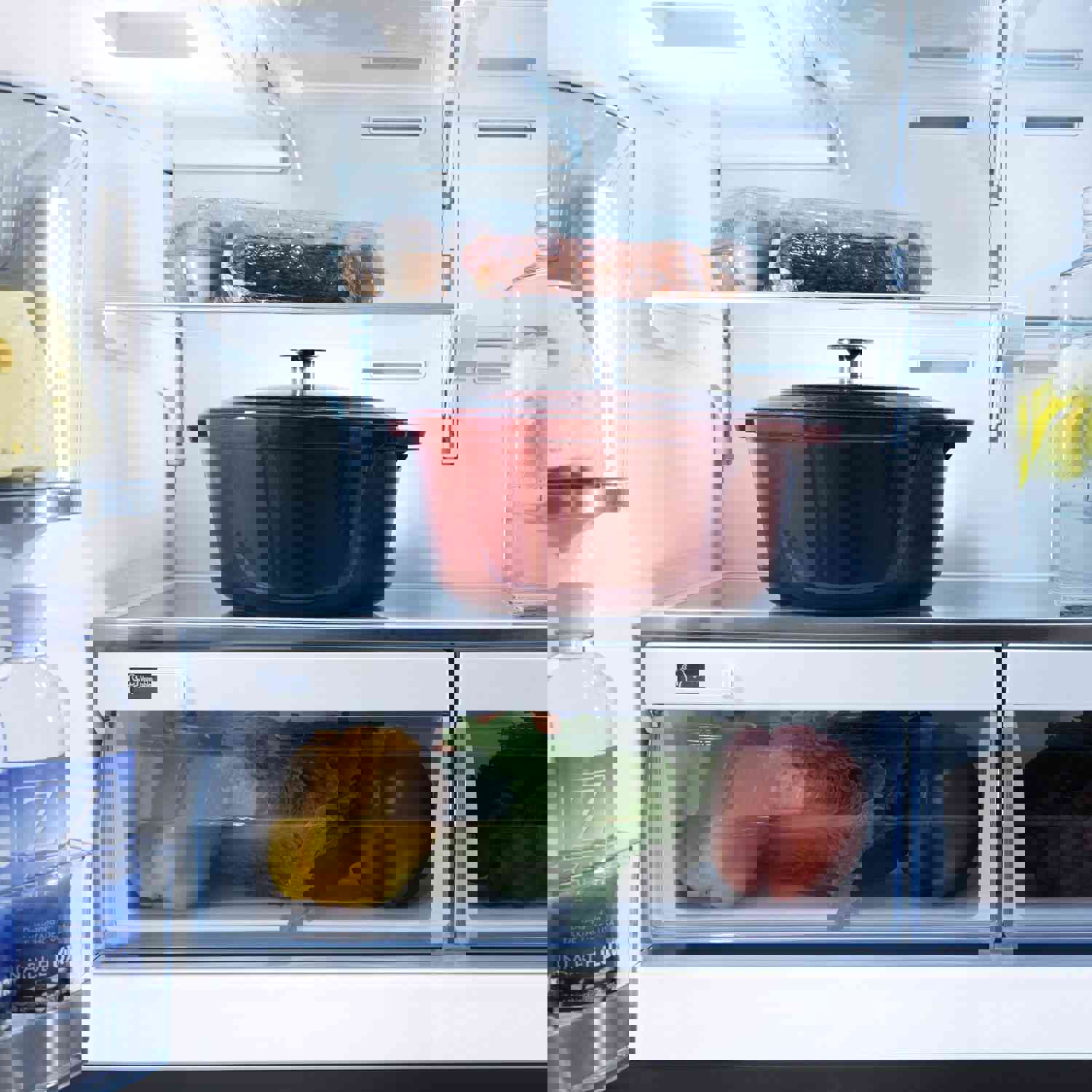 ZLINE 36" Autograph Edition French Door Refrigerator with Ice Maker