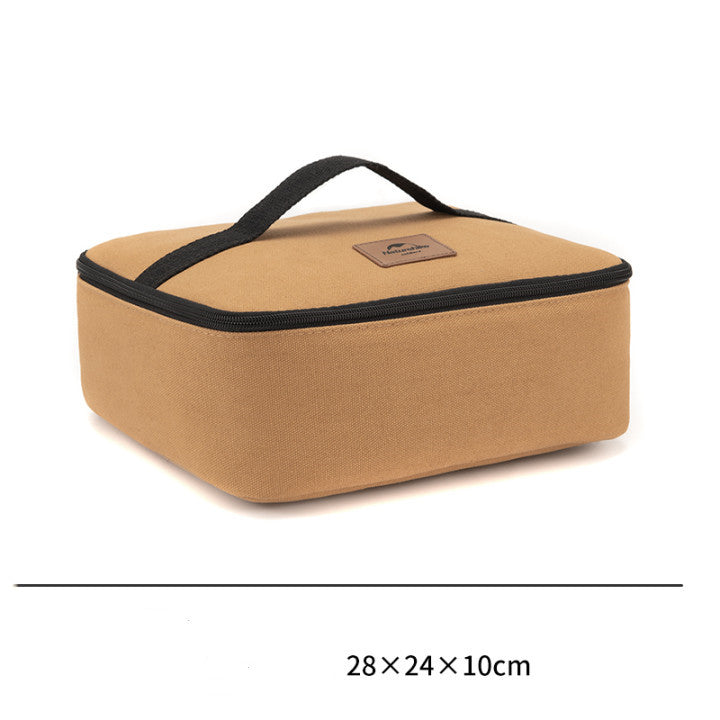 Durable Canvas Camping Storage Bucket for Outdoor Adventures