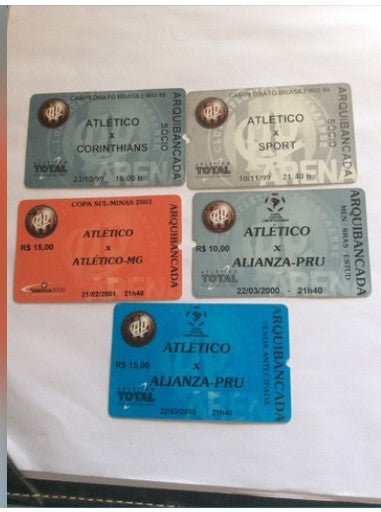 Brazilian Collection Tickets - 2 Unique Kits