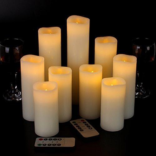 Eco-Friendly LED Tea Lights Candles (125 Pack) - Flickering Warm Yellow for Celebrations