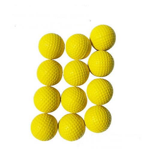 Premium A99 Golf Practice PU Balls - Yellow Training Balls for All Skill Levels