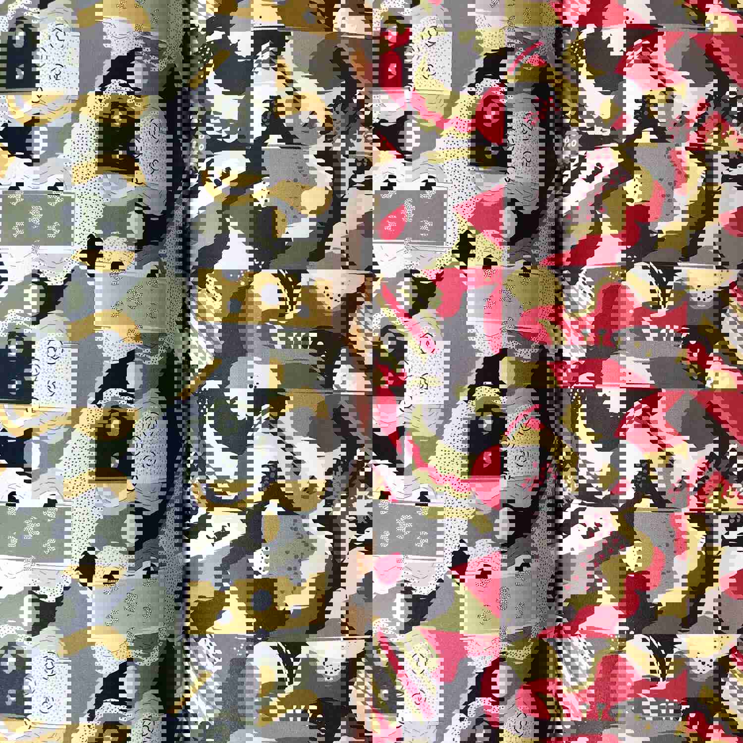 Cubism Patterned Tear-Out Paper Book