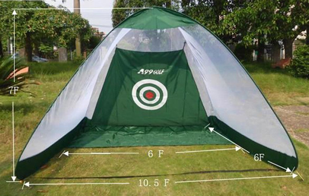 Portable Golf Practice Net - Pop-Up Hitting Net for Indoor and Outdoor Use