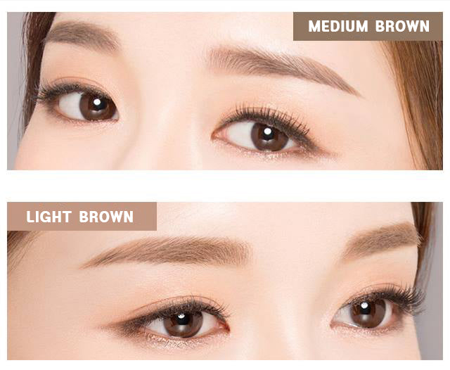 APIEU Edge Brow Pencil 0.35g (4 Colors) - Precision Eyebrow Makeup Tool