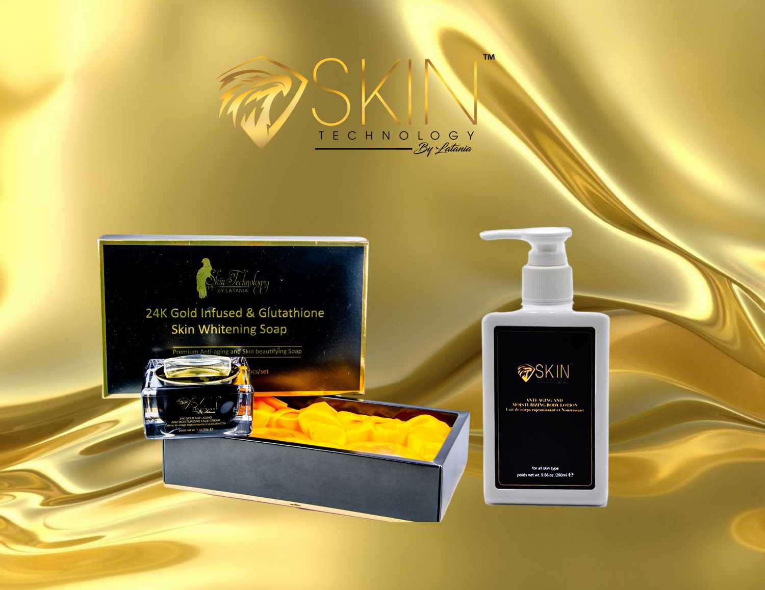 Luxurious Anti-Aging Skincare Starter Kit