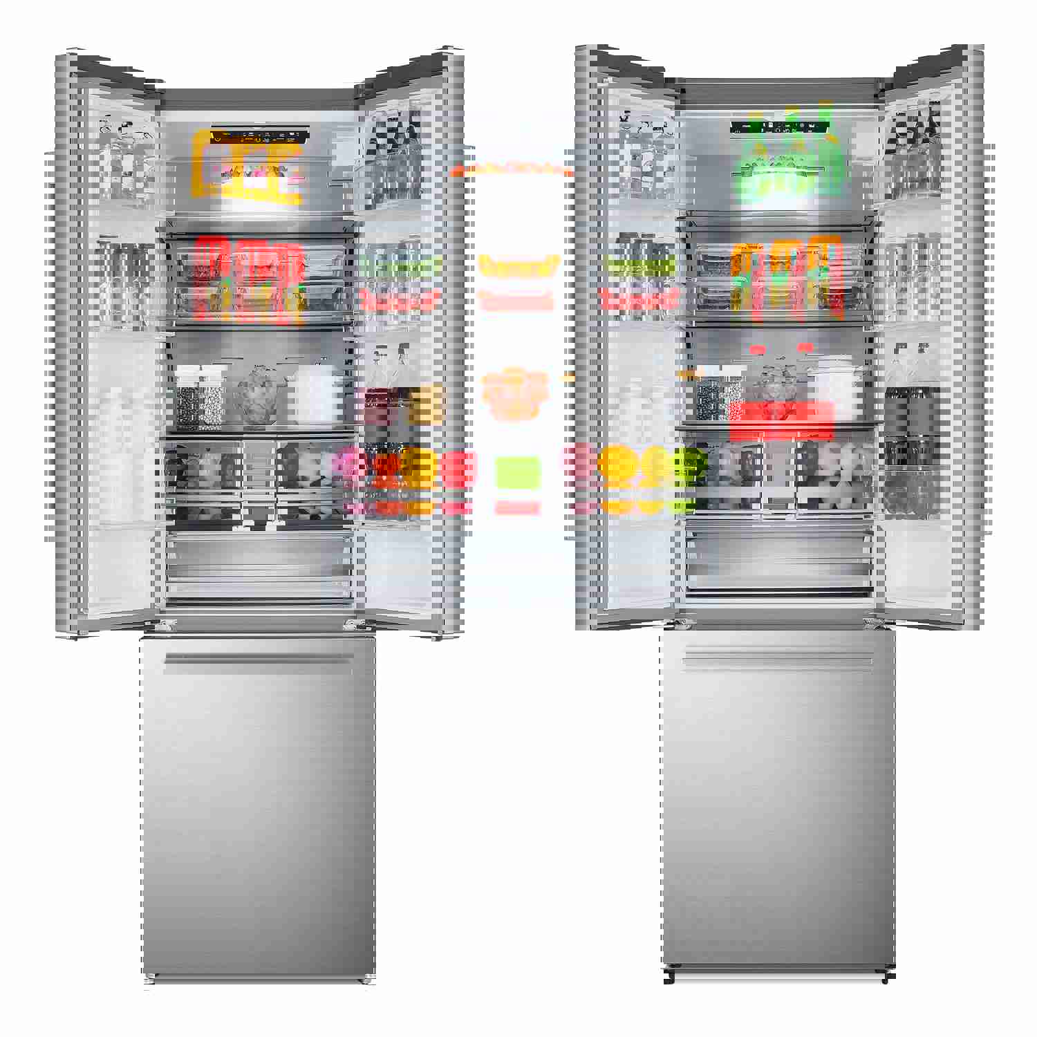 Cosmos 22.4 cu. ft. 4-Door French Door Refrigerator with Advanced Cooling, LED Lighting, and Stainless Steel Design
