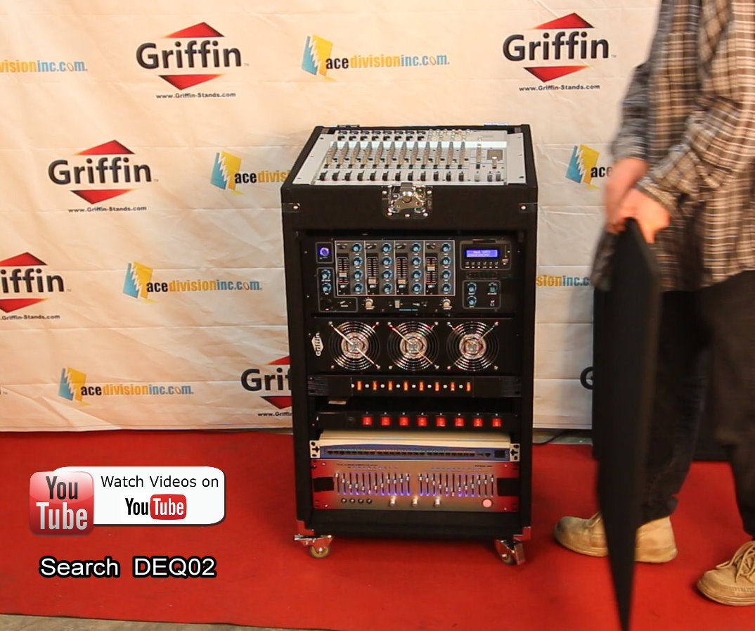 25U Rackmount Studio Mixer Case by Griffin
