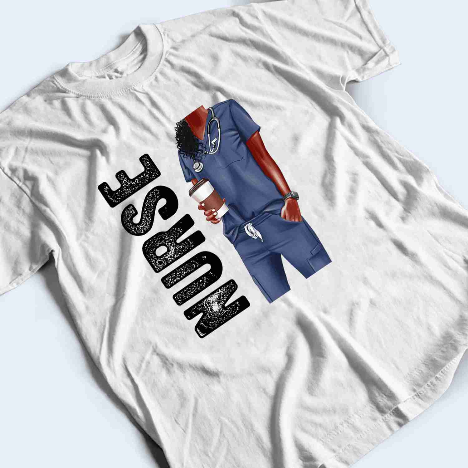 Personalized Nurse T-Shirt - Unique Gift for Healthcare Heroes