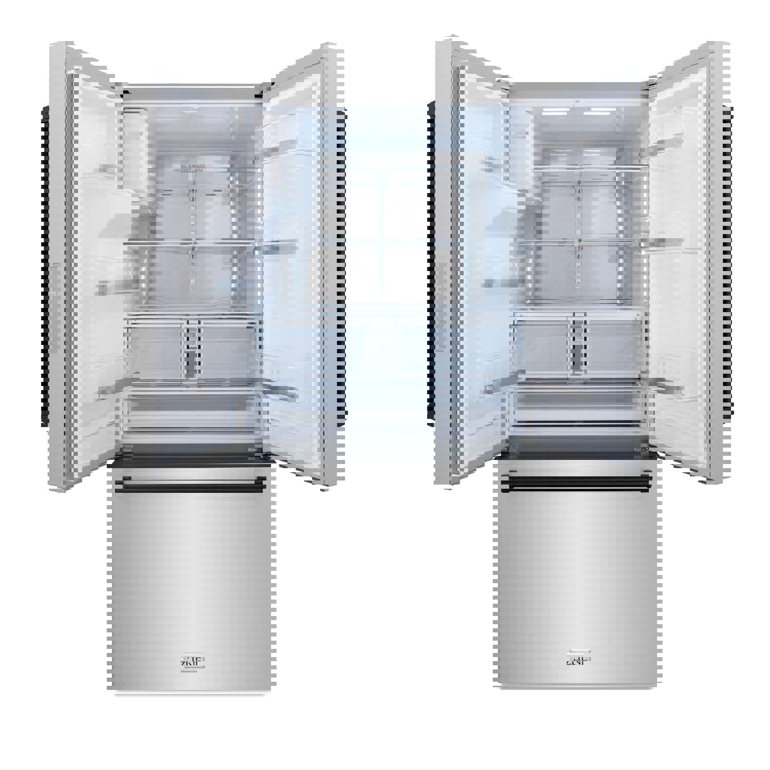 ZLINE Autograph Edition 36" French Door Refrigerator with External Water Dispenser and Dual Ice Maker