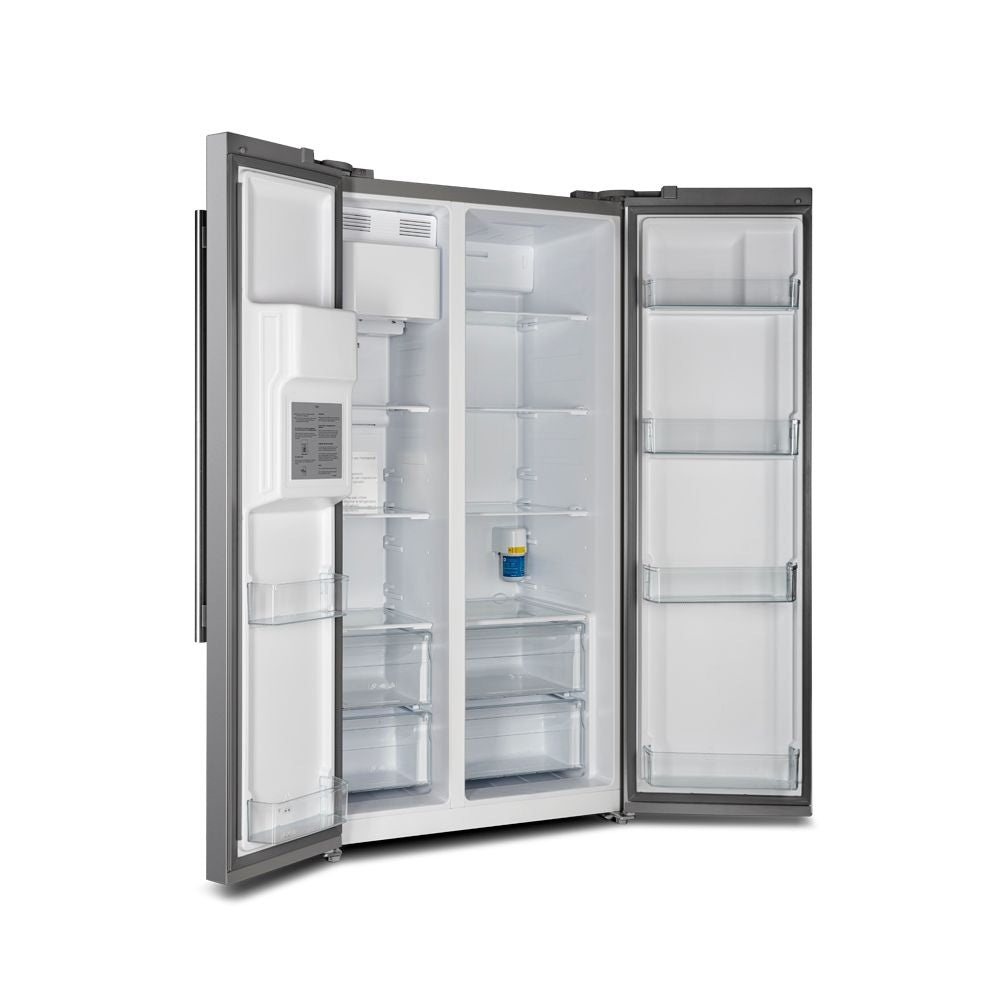 Forno 36" Side by Side Refrigerator with Ice Maker | FFRBI1844-36SB