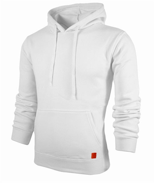 Men's Quick-Dry Thermal Windproof Hoodie for Autumn/Winter