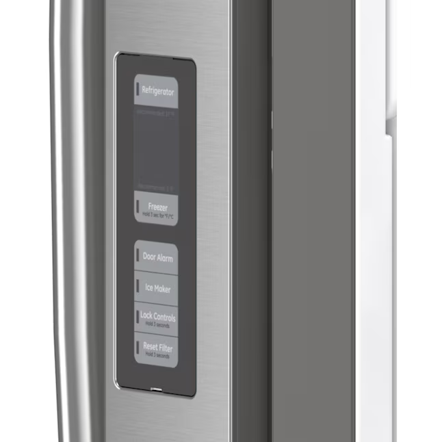 GE 27-cu ft French Door Refrigerator with Ice Maker and Water Dispenser