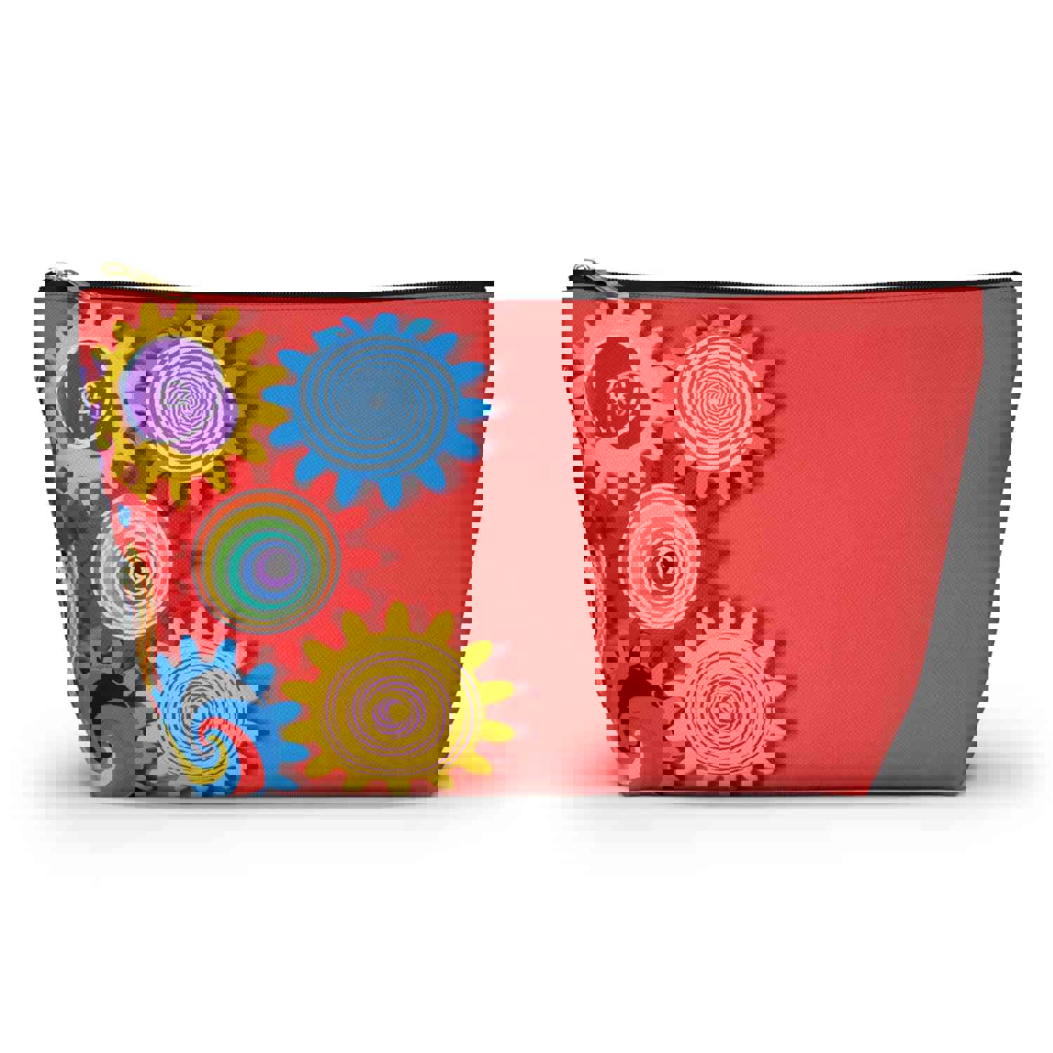 Versatile T-Bottom Bag for Accessories, Makeup, and Travel