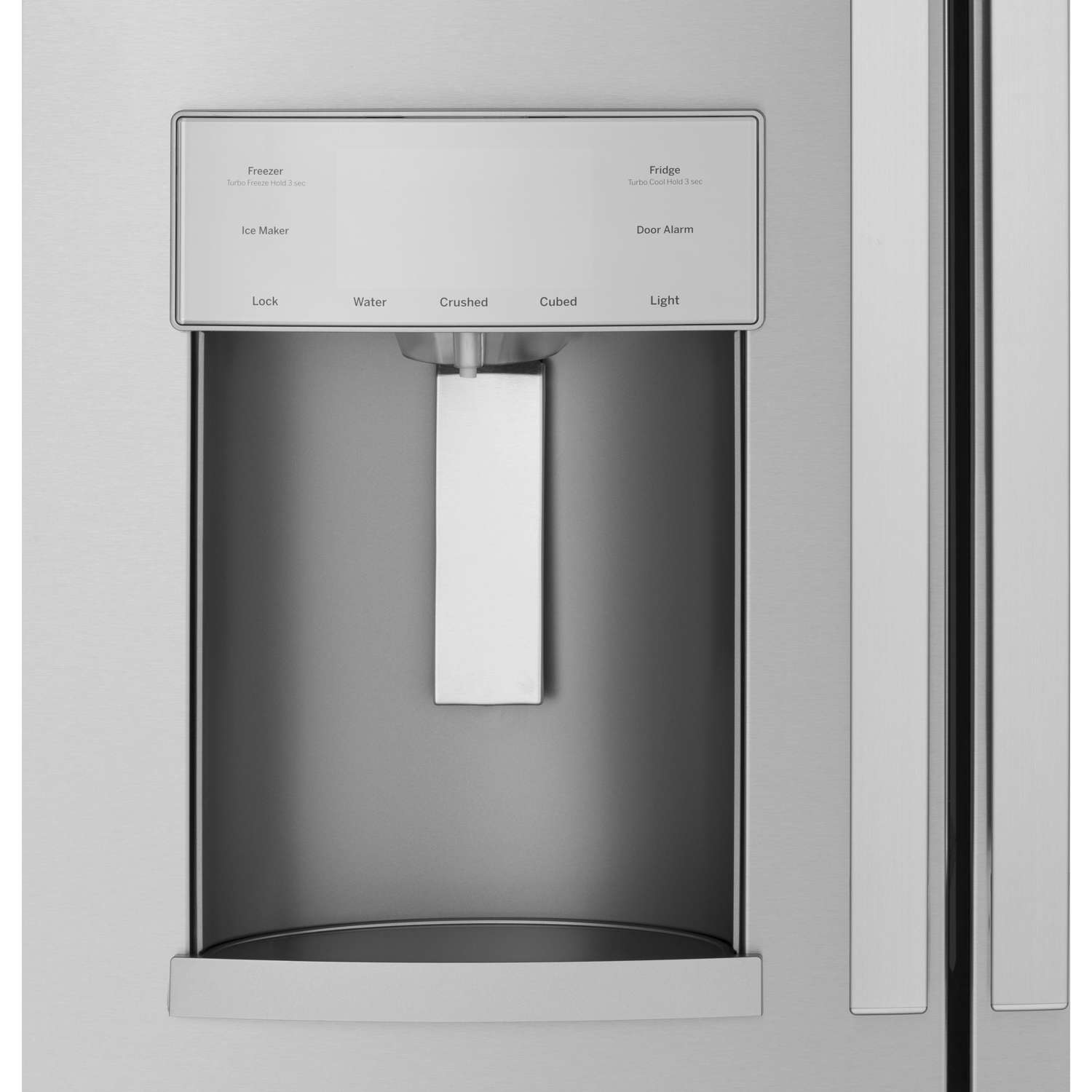 GE 36-inch Counter-Depth French Door Refrigerator with External Dispenser