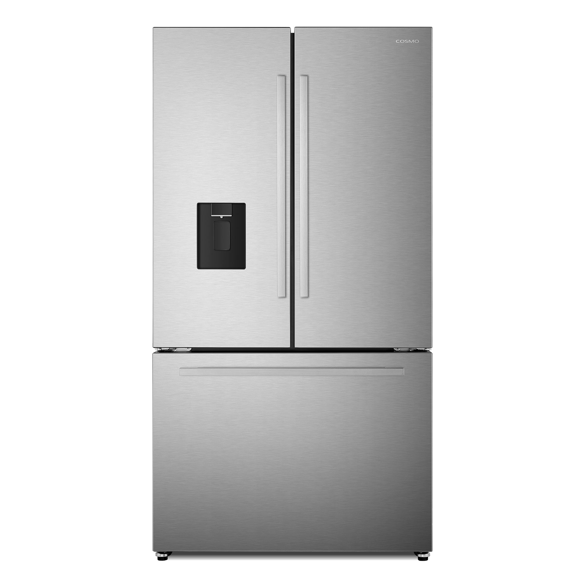 Cosmos 22.4 cu. ft. 4-Door French Door Refrigerator with Advanced Cooling, LED Lighting, and Stainless Steel Design