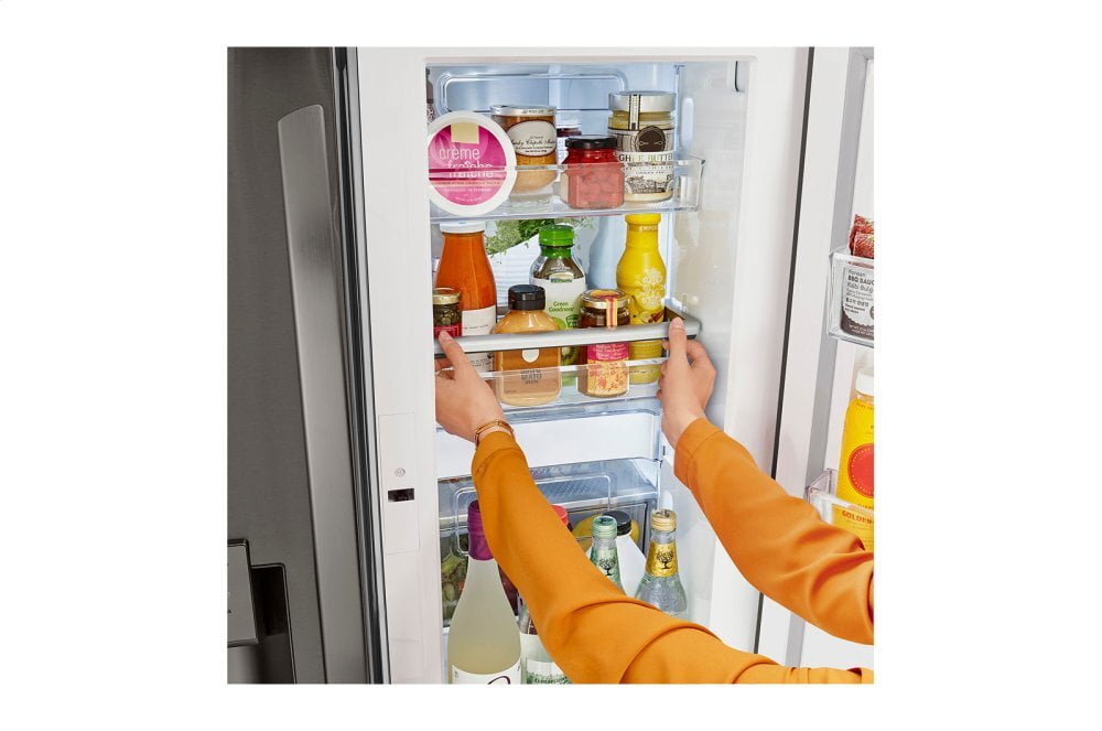 LG LRFDC2406D 24 Cu. Ft. Smart Wi-Fi Enabled Door-In-Door® Counter-Depth Refrigerator with Craft Ice™ Maker