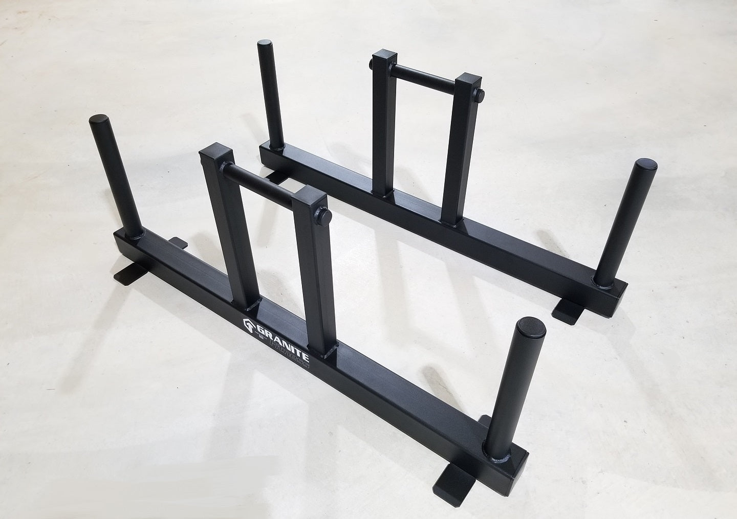 Granite Fitness MAX Top Load Farmers Walk Handles with 16" Handle Height