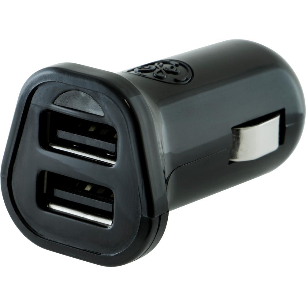 GE 2-Port USB Car Charger with Fast Charging Technology