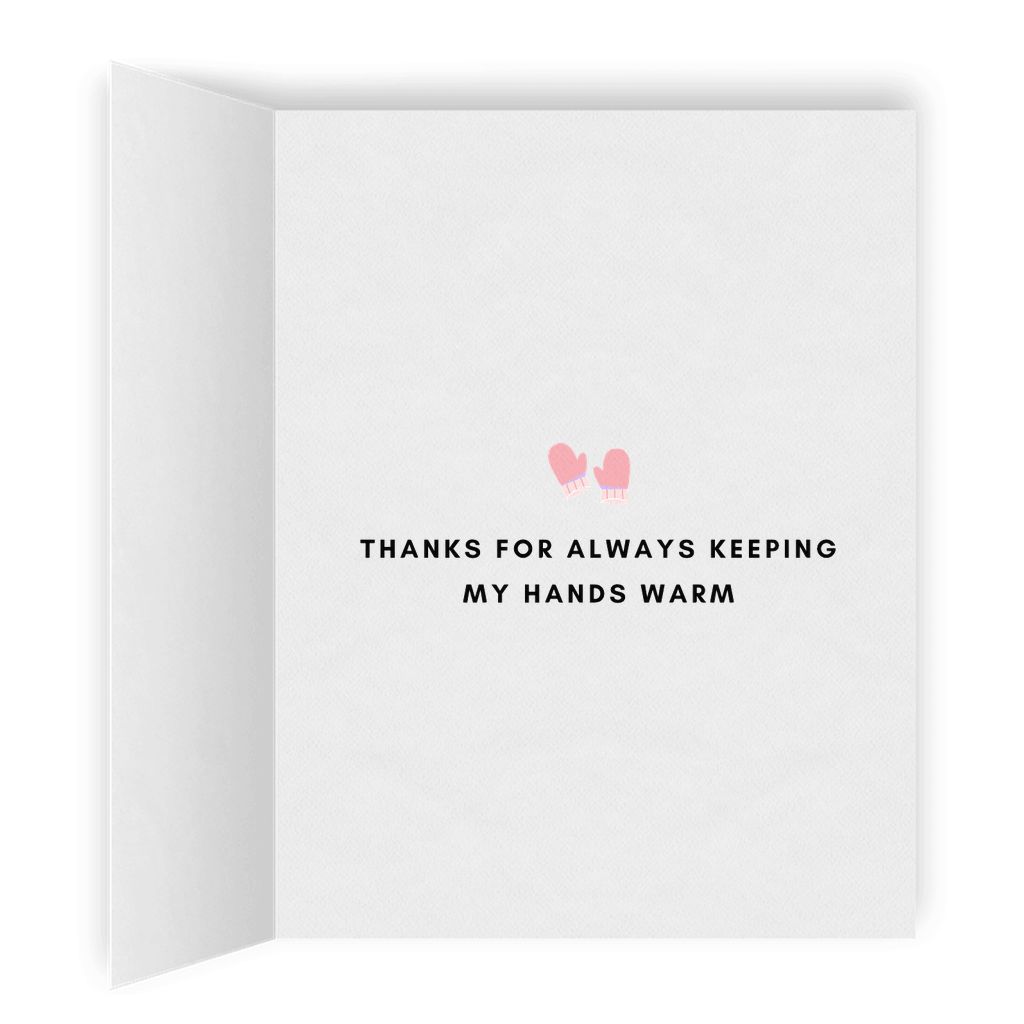 Cozy Love | Lesbian Greeting Card for Special Occasions