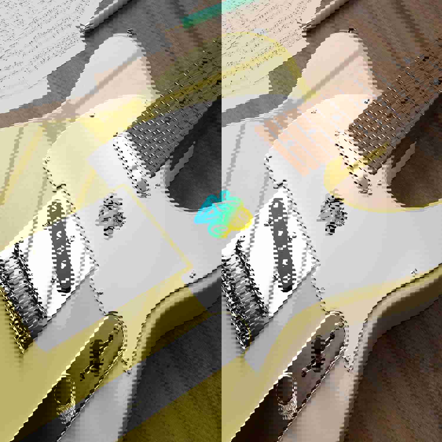 Inspirational Healthcare Warrior Sunflowers Holographic Stickers