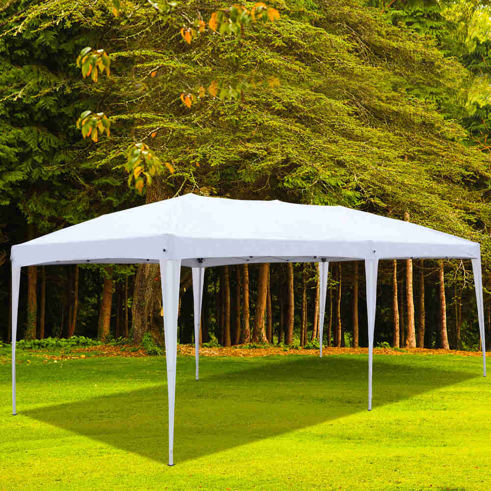 10x20 ft Instant Pop Up Canopy Tent, Heavy Duty Outdoor Shelter