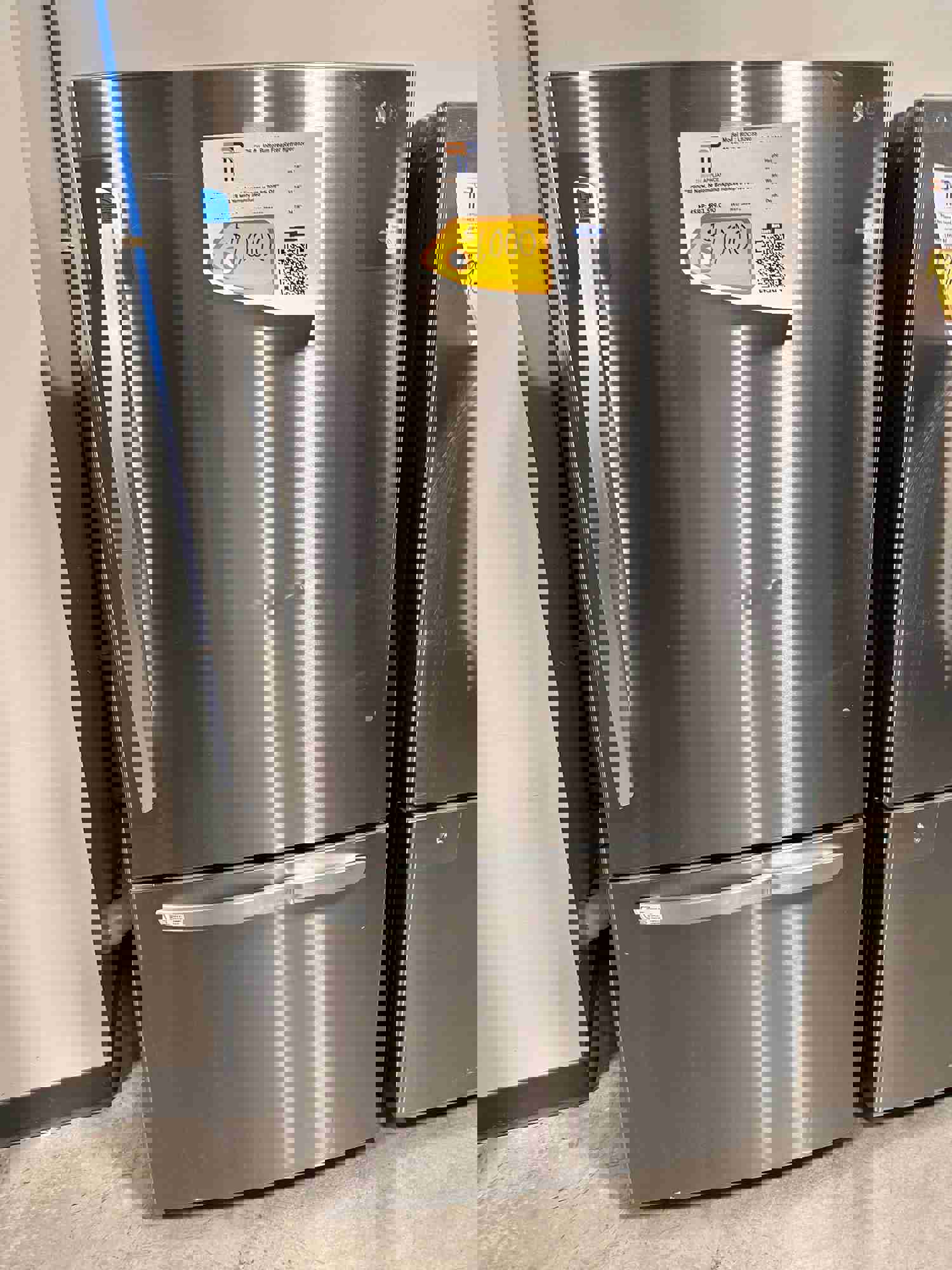 LG 25.5 Cu. Ft. Bottom-Freezer Refrigerator with Ice Maker - Stainless Steel