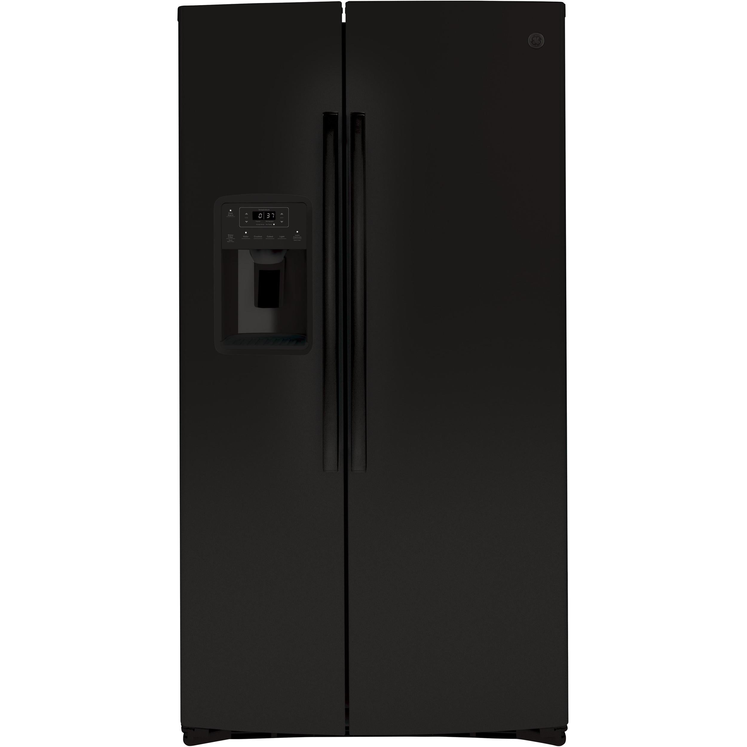 GE 36-inch Side-by-Side Refrigerator with Water/Ice Dispenser, 25.1 cu.ft.