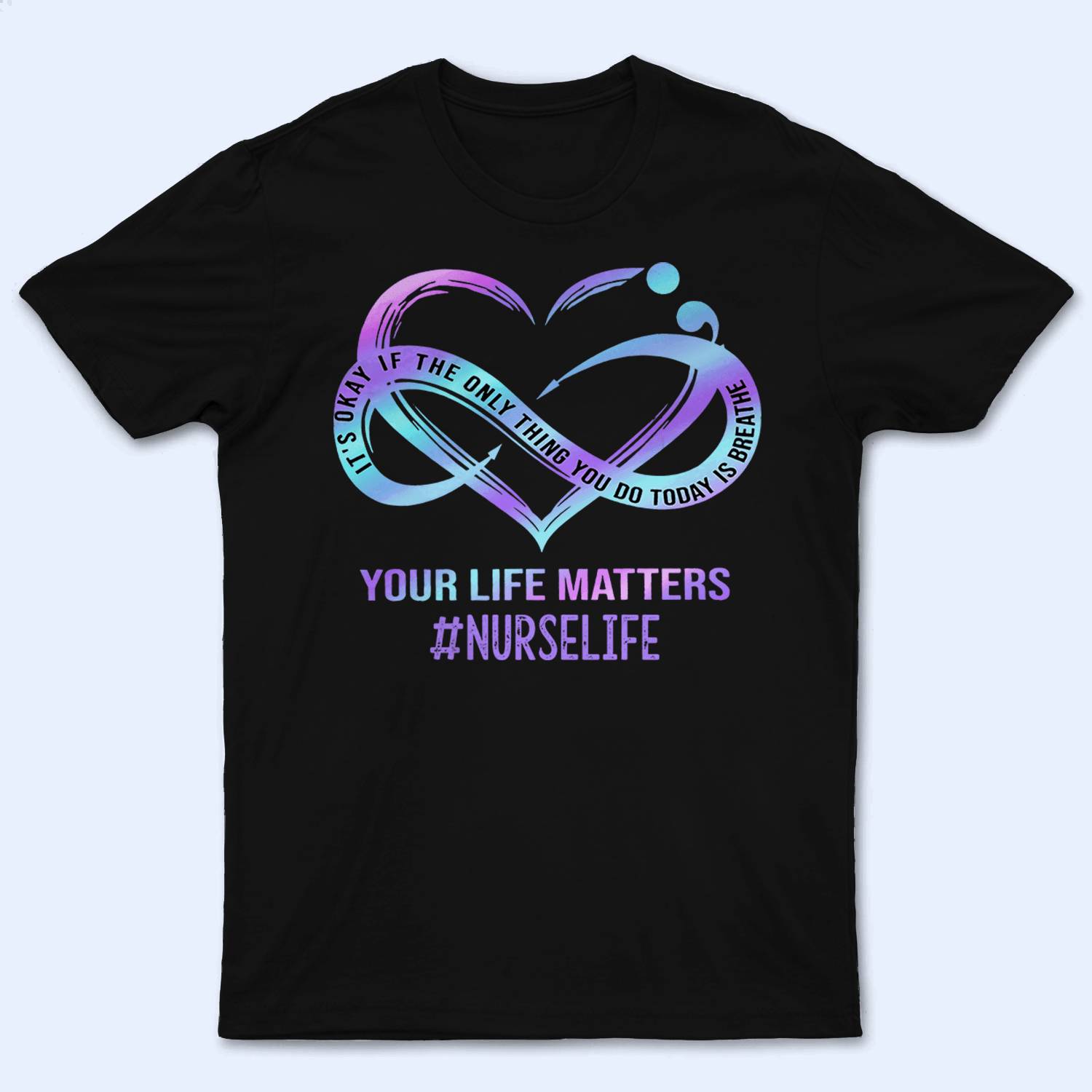 Custom Mental Health Awareness T-Shirt - Perfect Gift for Healthcare Professionals