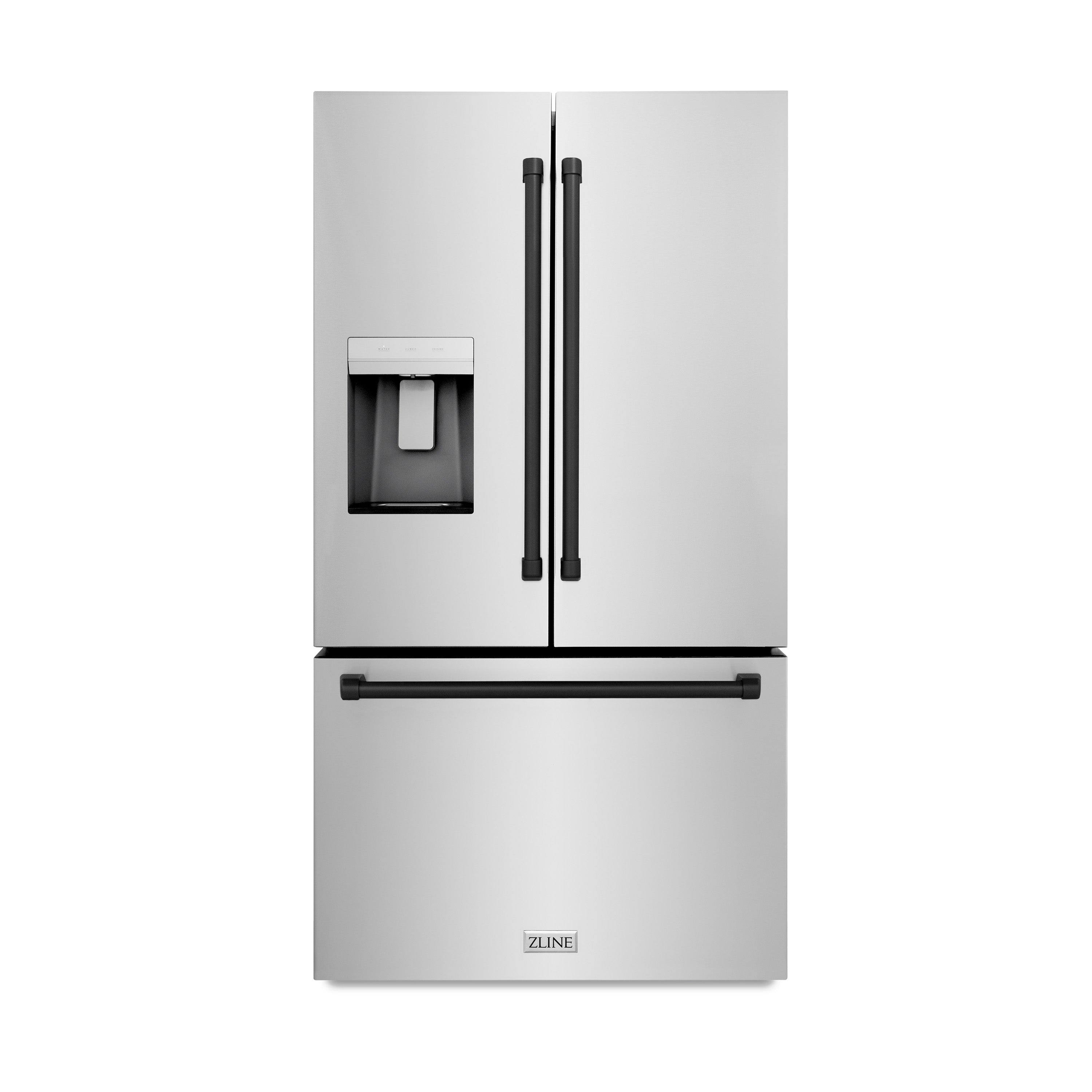 ZLINE Autograph Edition 36" French Door Refrigerator with External Water Dispenser and Dual Ice Maker