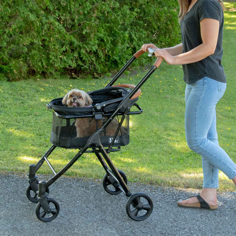 Pet Gear VIEW 360 All-in-One Dog Travel System, Jet Black