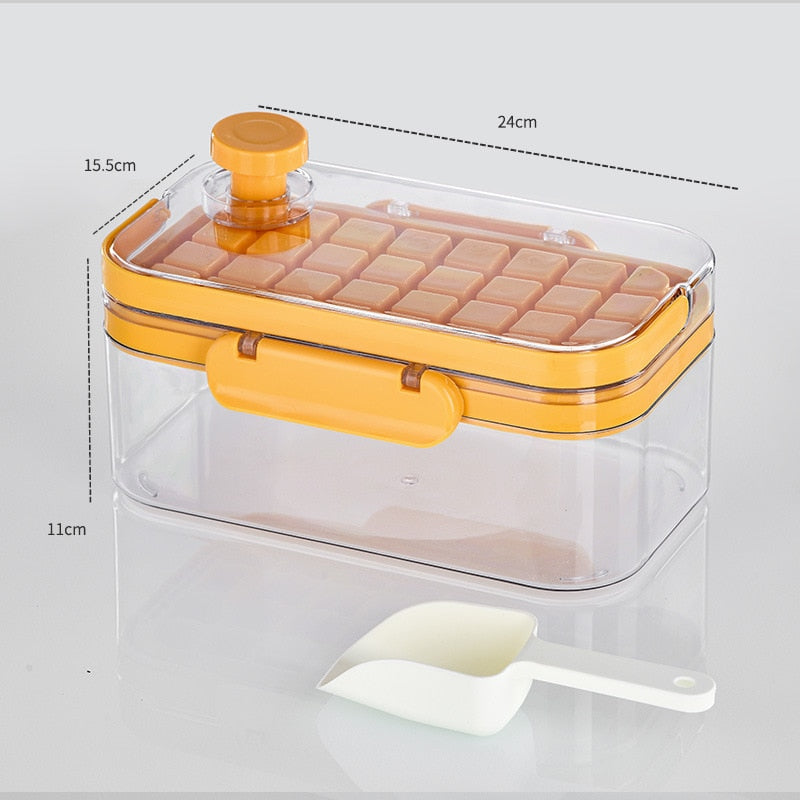 Silicone Ice Cube Tray with Large Capacity