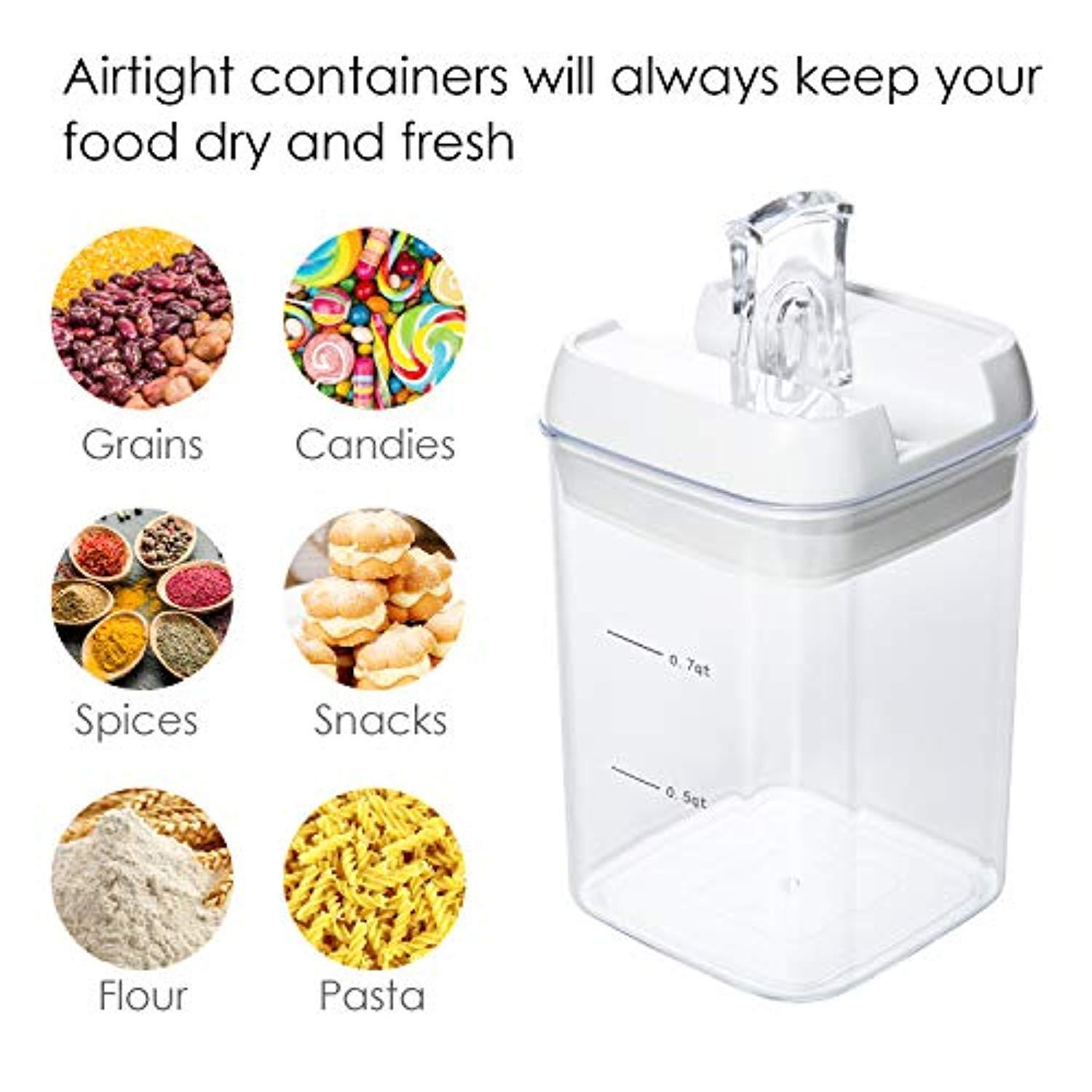 Upgraded Kitchen Organization with Stackable Food Storage Containers