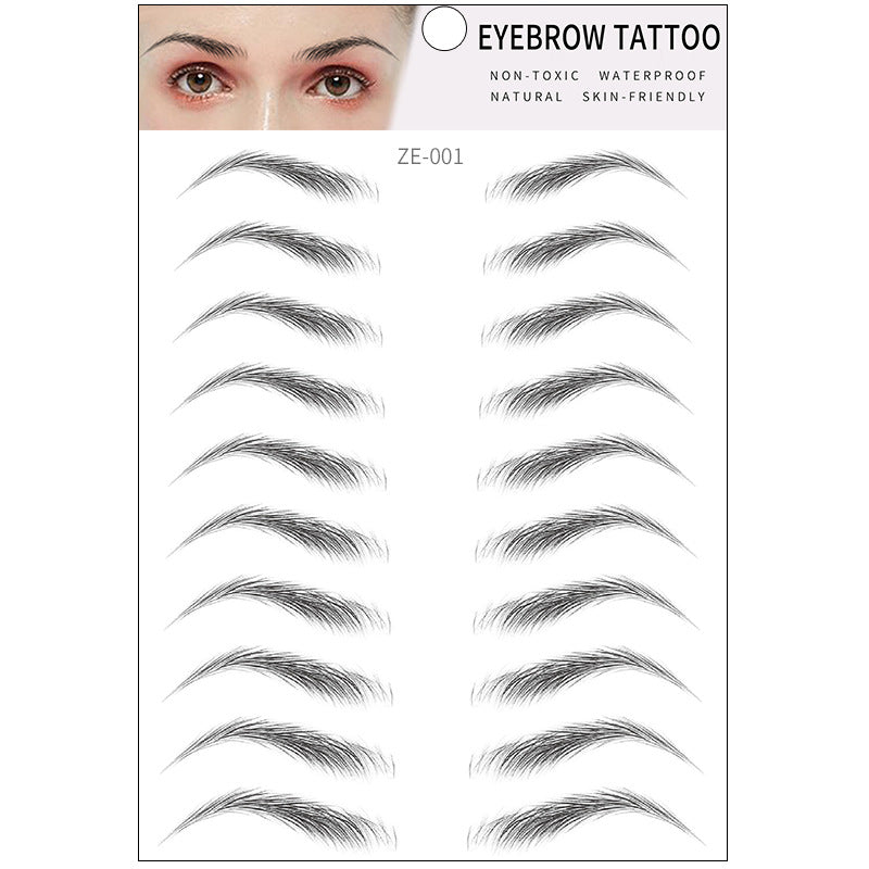 4D Imitation Eyebrow Tattoos - Natural Look, Easy Application
