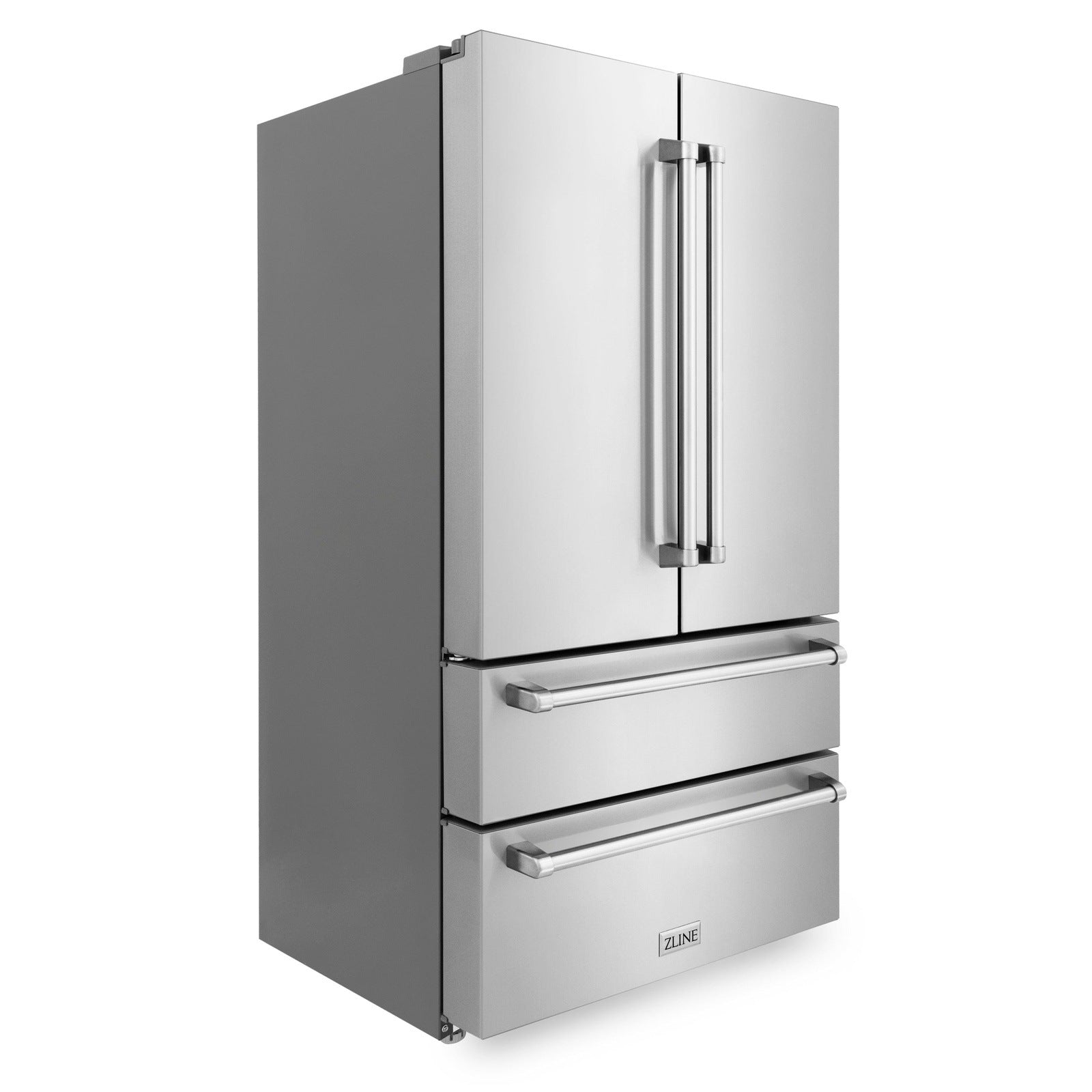 ZLINE 36-Inch French Door Refrigerator with Ice Maker, 22.5 Cu. Ft., Stainless Steel