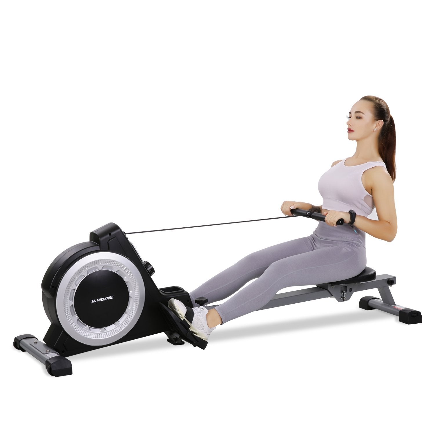 Premium 16-Level Magnetic Rowing Machine for Home Fitness