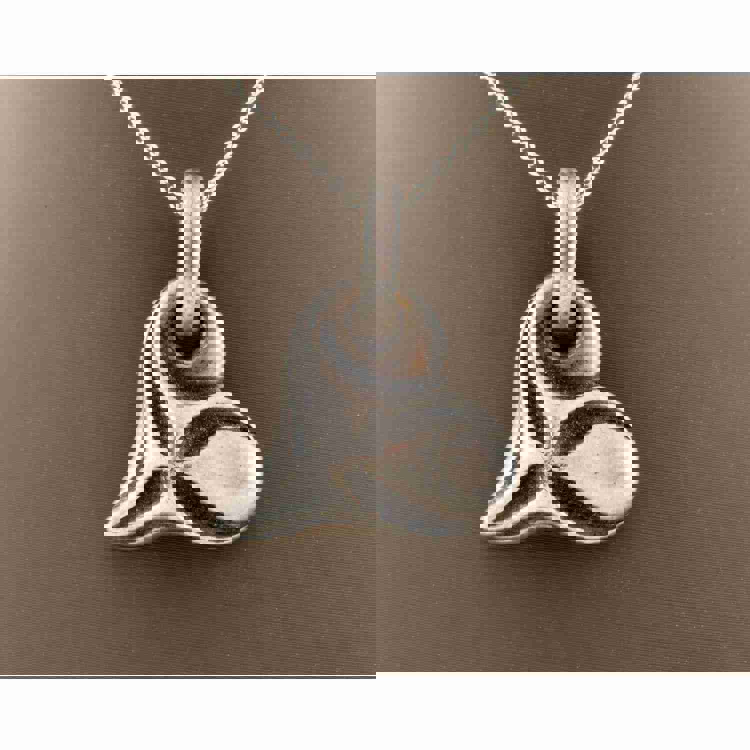 Vintage Bill Wall Sterling Silver Small Heart Charm Pendant