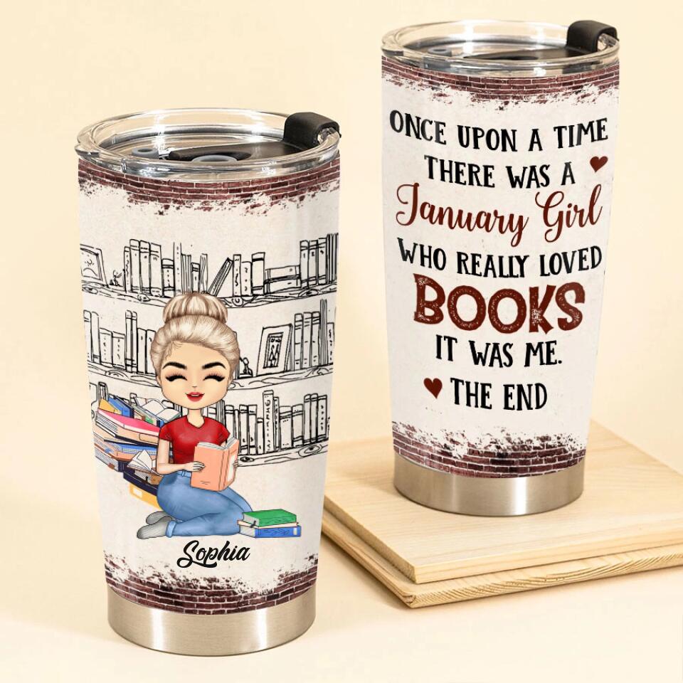 Custom Engraved Stainless Steel Tumbler, Perfect for Birthdays in January