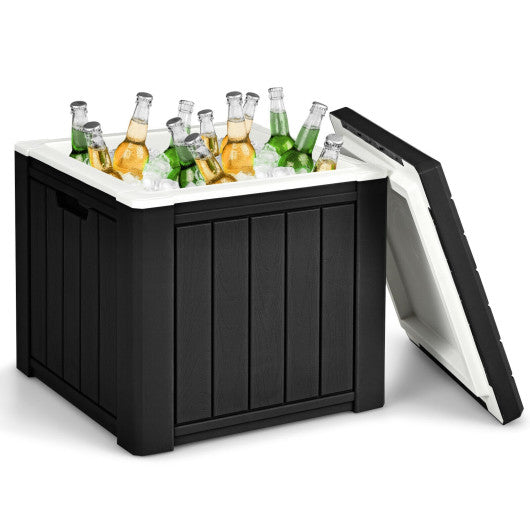 Portable 10 Gallon Ice Cooler with Multi-Function for Outdoor Adventures