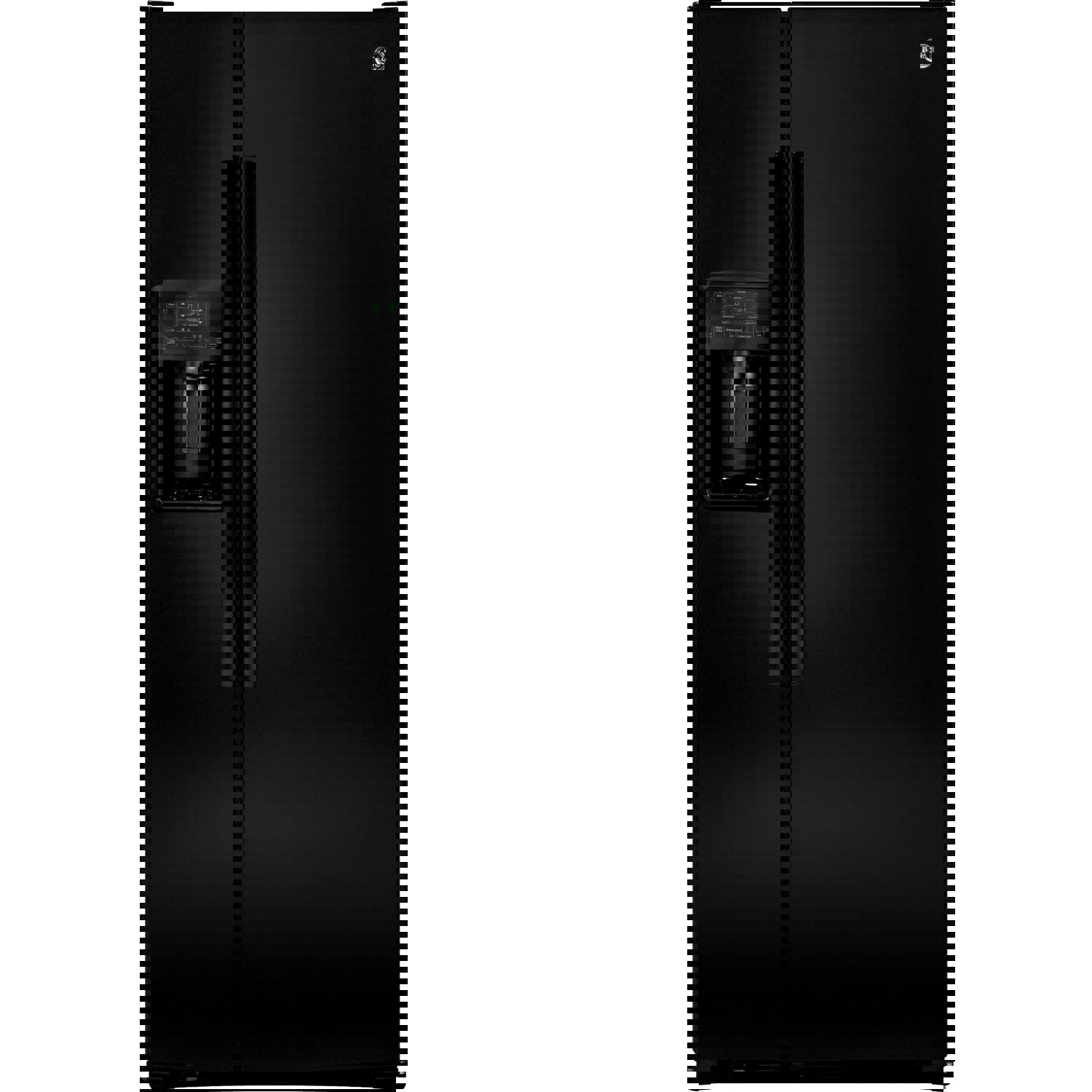 GE 23.2 cu. ft. Side-by-Side Refrigerator with External Ice and Water Dispenser