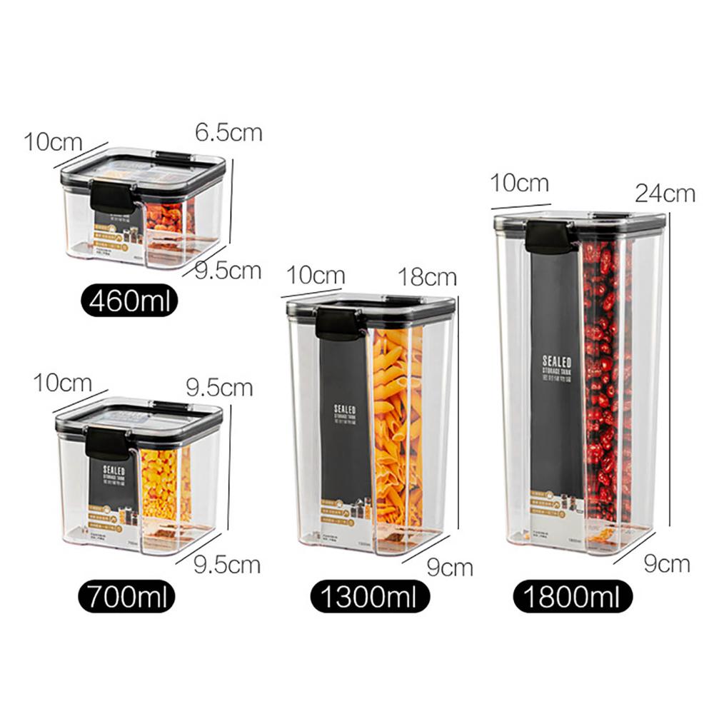 Stackable Transparent Japan Style Plastic Food Containers