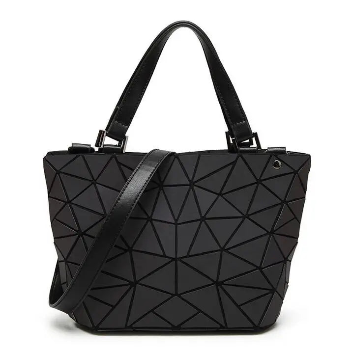 Stylish Women's Geometric Luminous Tote Bag