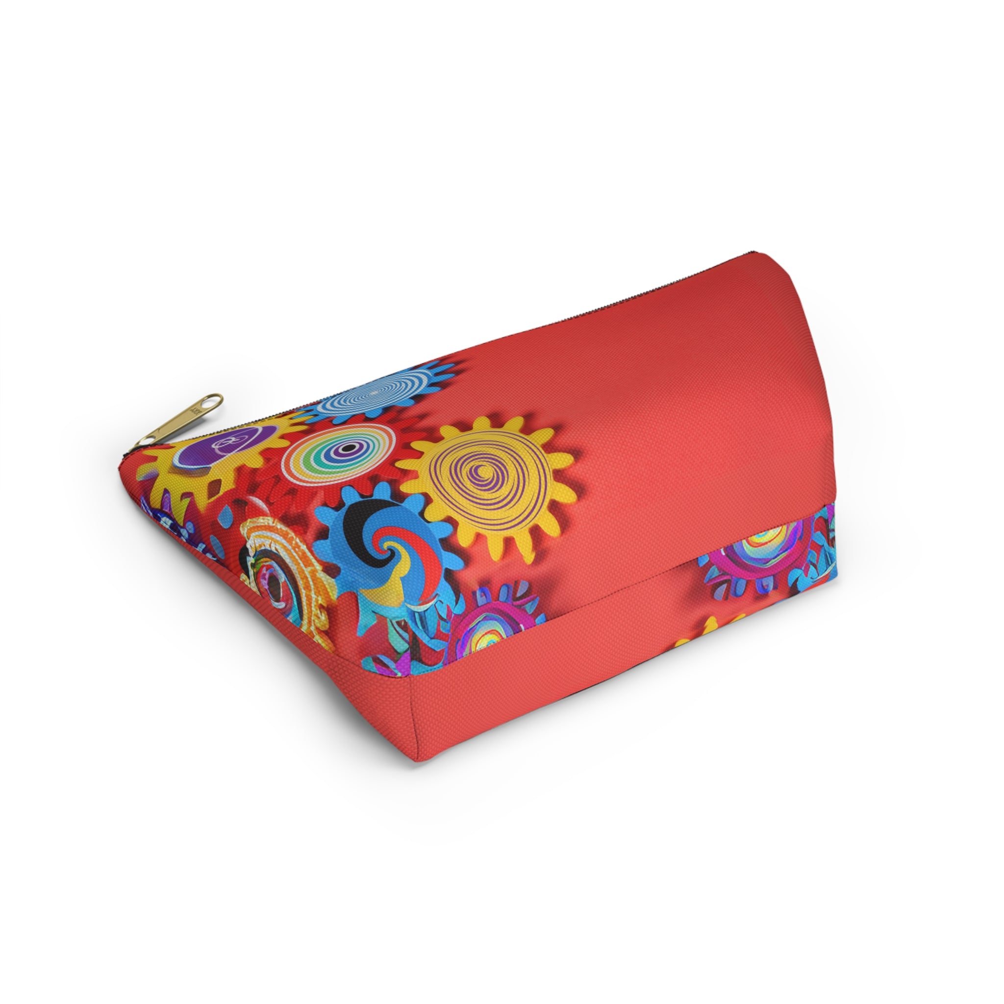 Versatile T-Bottom Bag for Accessories, Makeup, and Travel