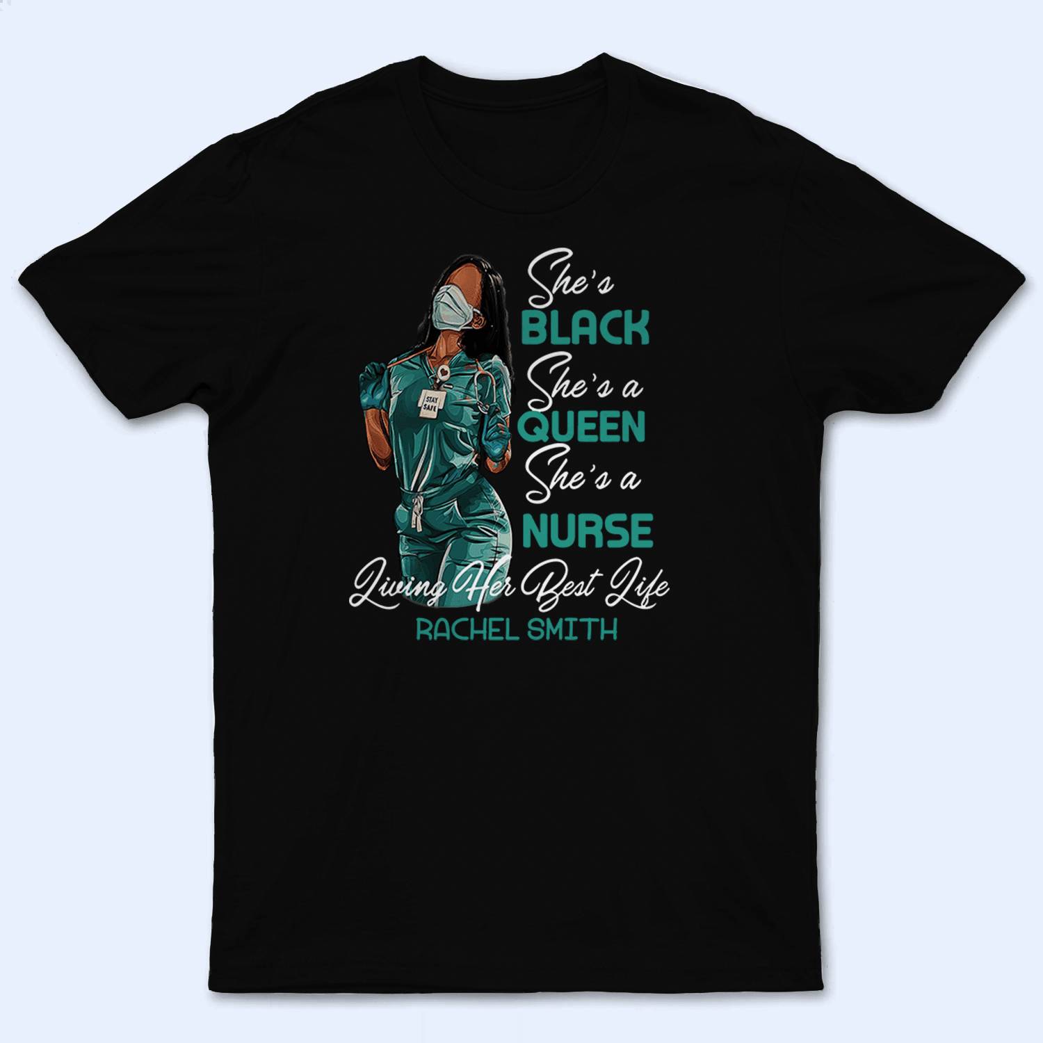 Personalized Nurse T-Shirt - A Unique Gift for Healthcare Heroes