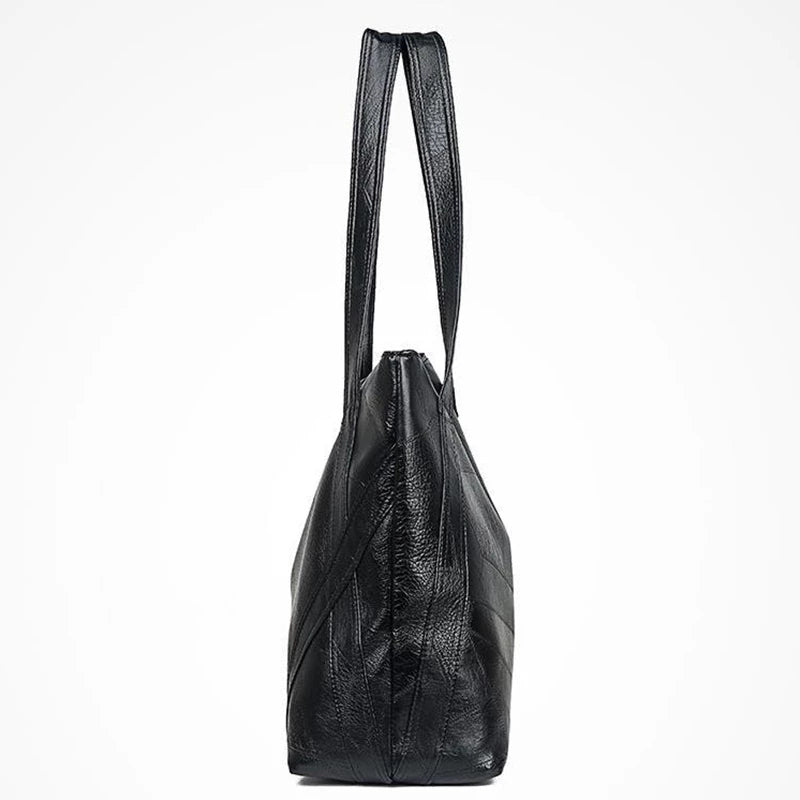 Stylish Vintage Large Capacity PU Leather Handbag