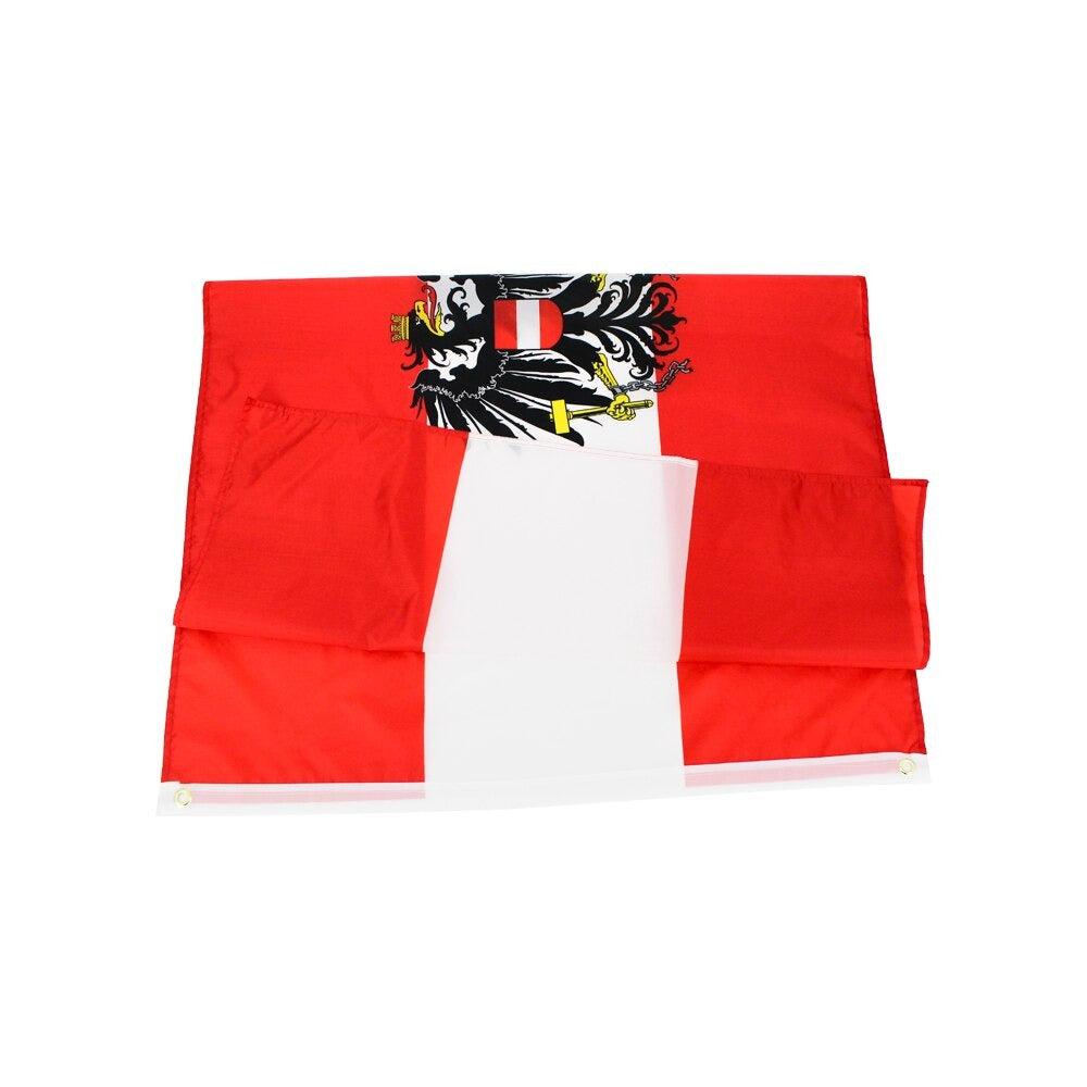 Austrian Flag - High-Quality Polyester, 90x150 cm, Suitable for Indoor and Outdoor Use