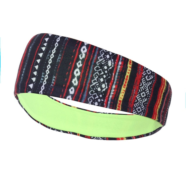 Men's & Women's Elastic Sports Headband for Yoga, Running, and Outdoor Activities