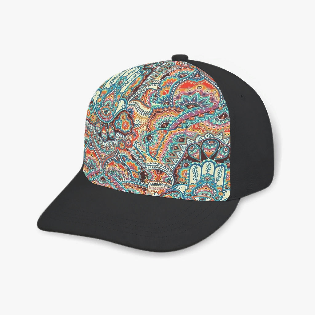 Stylish Hamsa Hand Baseball Cap with Adjustable Buckle