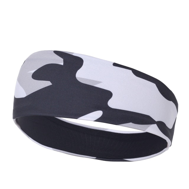 Men's & Women's Elastic Sports Headband for Yoga, Running, and Outdoor Activities