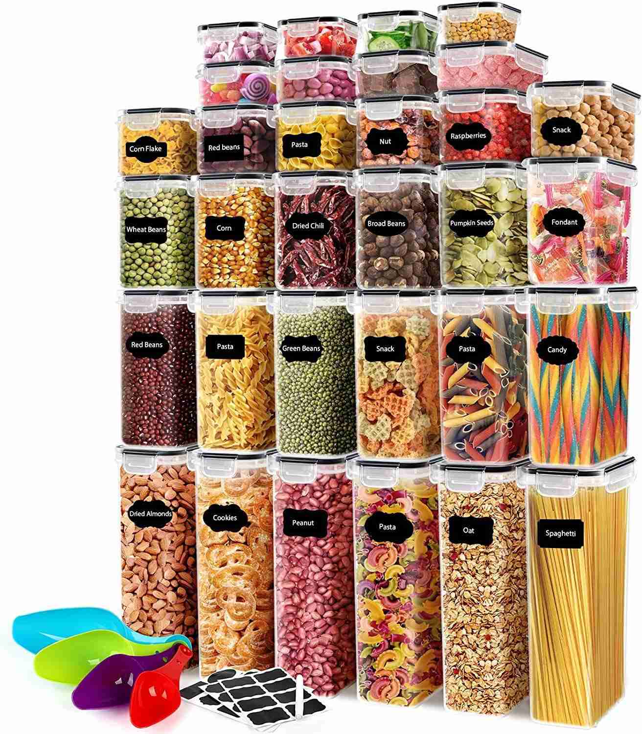Premium Airtight Cereal and Food Storage Containers Set