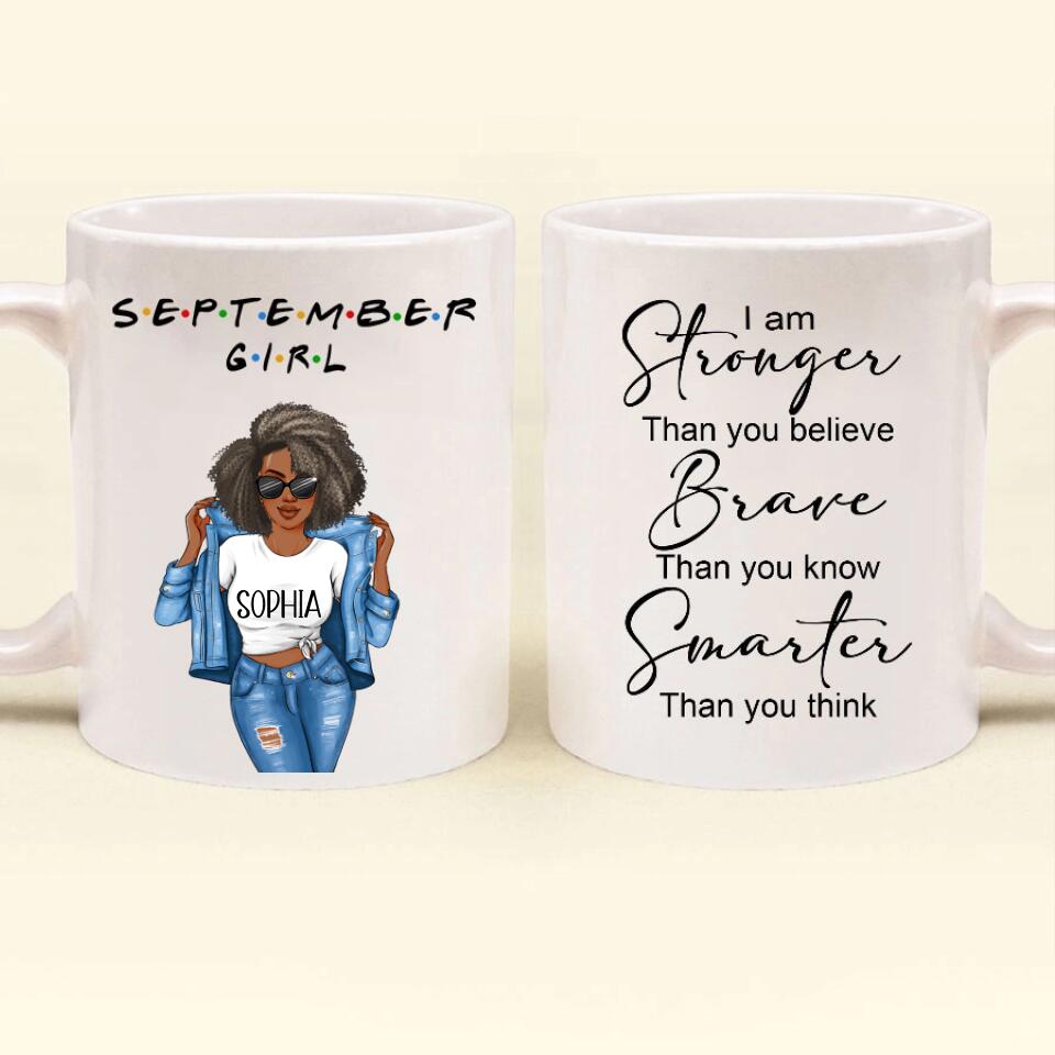 September Birthday Mug - Celebrate with Personalized Style